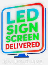 LED Sign Screen Delivered footer logo